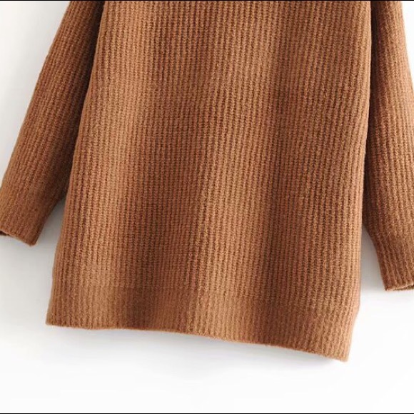 Turtleneck Sweater Dress - Picture 9 of 15